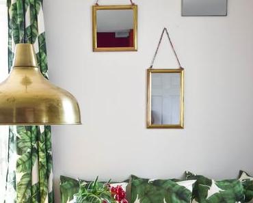 Blumen- und Wanddeko fürs Esszimmer
