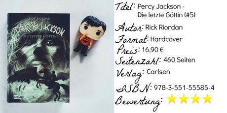 Percy Jackson – Die letzte Göttin | Rick Riordan