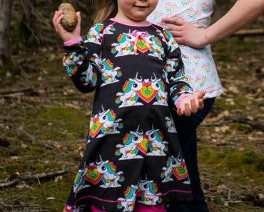 Ein Herz für Einhörner im Wald