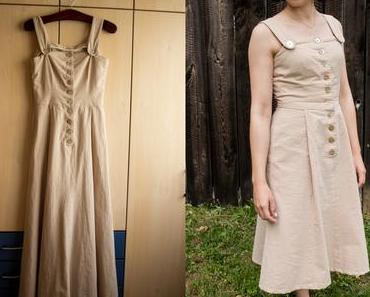Aus alt mach neu - Kleider kürzen {Refashion}