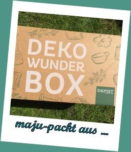 Deko Wunder Box – Einhorn – DEPOT -unboxing