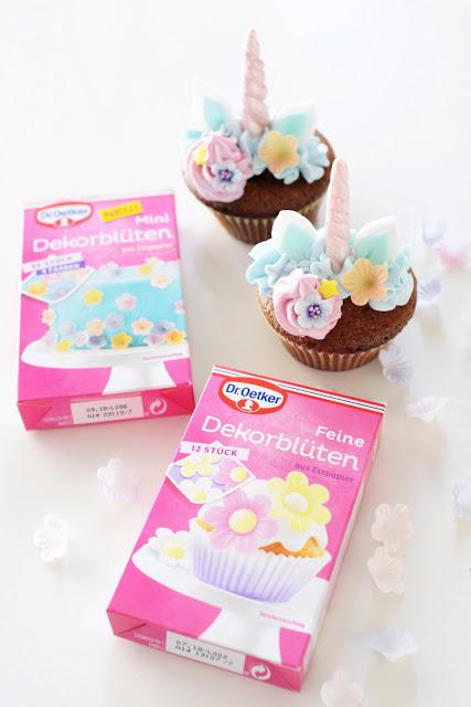 EINHORN PARTY mit Dr. Oetker - Pink Baileys Cake, Erdbeer Milkshake Cupcakes, Rainbow cookie dough Eis