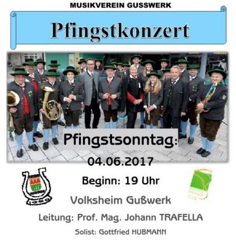 Termintipp: Pfingstkonzert 2017 des MV Gußwerk