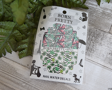 Bornprettystore – green leaf waterdecals*