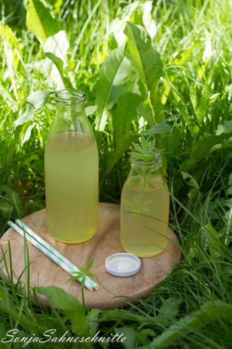 Erfrischender Waldmeister-Zitronensirup – refreshing woodruff ald lemon syrup