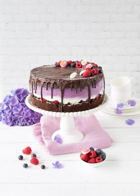 Schokoladen-Torte mit Beeren & eine Verlosung (Werbung)