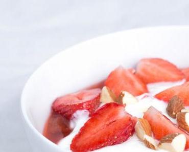 Erdbeer- Rhabarber -Kompott – strawberry rhubarb compote