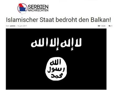 IS droht Kroatien und Serbien mit Terror