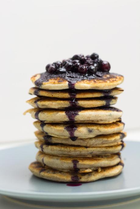 Leerer Kühlschrank-Pancakes mit nur drei Zutaten