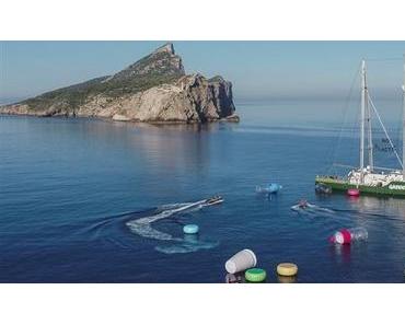 Greenpeace bringt Plastikmüll nach Mallorca
