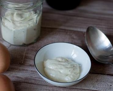 Sebstgemachte Mayonnaise mit dem Stabmixer