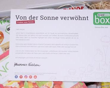 brandnooz Genuss Box Juni 2017