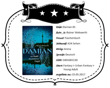 Rainer Wekwerth – Damian: Die Stadt der gefallenen Engel