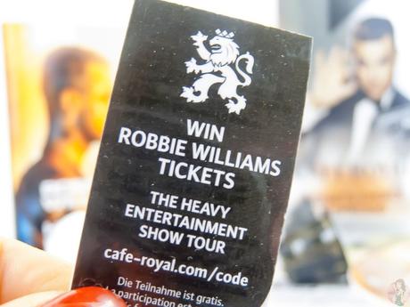 Mit Café Royal und Robbie Williams unterwegs im Auftrag des guten Geschmacks