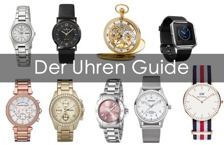 Der Uhren Guide | Die verschiedene Uhrentypen