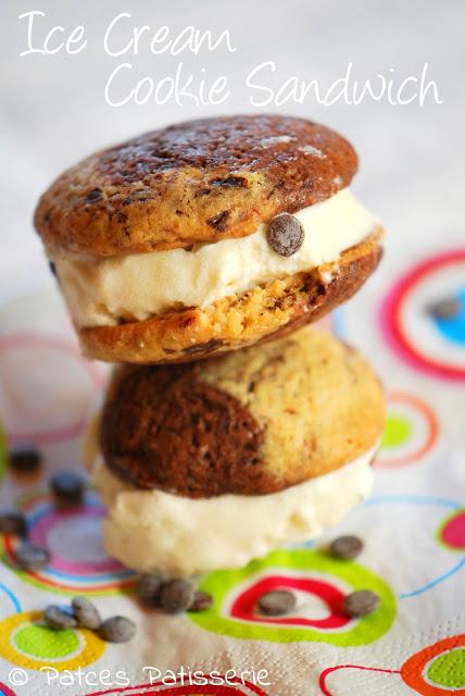 Choco Cookie Ice Cream Sandwiches & Rezepte für selbstgemachtes Vanille-und Schokoladeneis