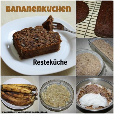 Resteküche – Bananenkuchen