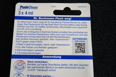 Dr. Beckmann “ Fleck Weg „