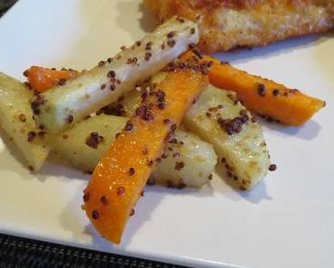 Ofengemüse mit Dijonsenfglasur