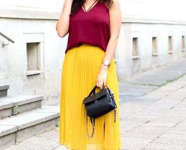 Colour Blocking – Yellow and Red