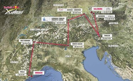 1.000 km von Salzburg nach Monaco – Die Red Bull X-Alps 2017!