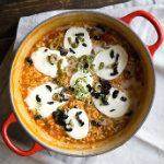 Tomaten-Risotto mit Oliven und Mozzarella | Madame Cuisine Rezept