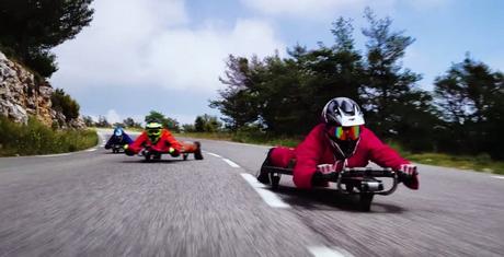 Mit Drift Trikes in den französischen Bergen