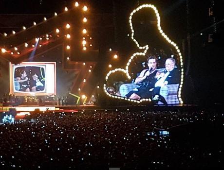 Robbie Williams Erlebnisbericht #heavy entertainment show Düsseldort Esprit Arena 2017