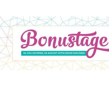 Bonustage bei Stampin' Up! - Gutscheine sichern!