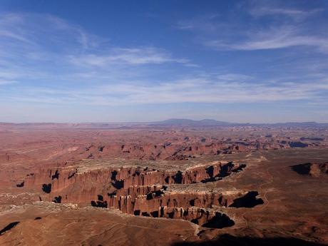 Grand View Aussichtspunkt im Canyonlands Nationalpark