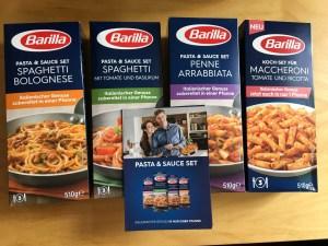 Kjerio: Barilla Pasta&sauce Set