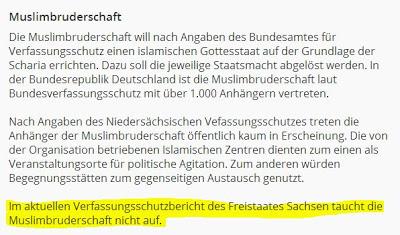 Muslimbrüder unterwandern Sachsen