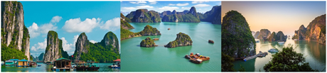 Highlights Sehenswürdigkeiten von Vietnam