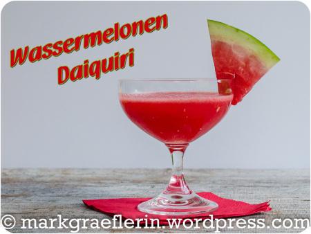 Wassermelonen-Daiquiri (- mit oder ohne Alkohol)
