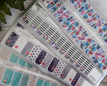 Stickergigant – Blüten Zebra