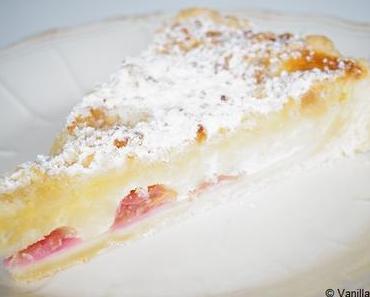 Stachelbeer-Marzipan-Tarte