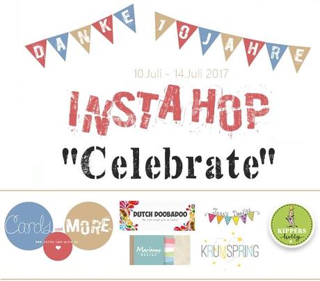 • ❣ ❤ ✩ ❥ ☛  10 Jahre Cards und More  ☚ ❥ ✩ ❤ ❣ •  Insta Hop  Celebrate || Jetzt wird gefeiert