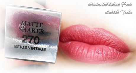 Lancome  Matte Shaker - 270 Beige Vintage - Liquid Lipstick