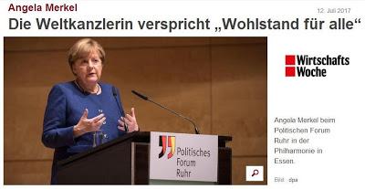 Erschreckend ungebildet: Weltkanzlerin Merkel und ihre Jubelperser