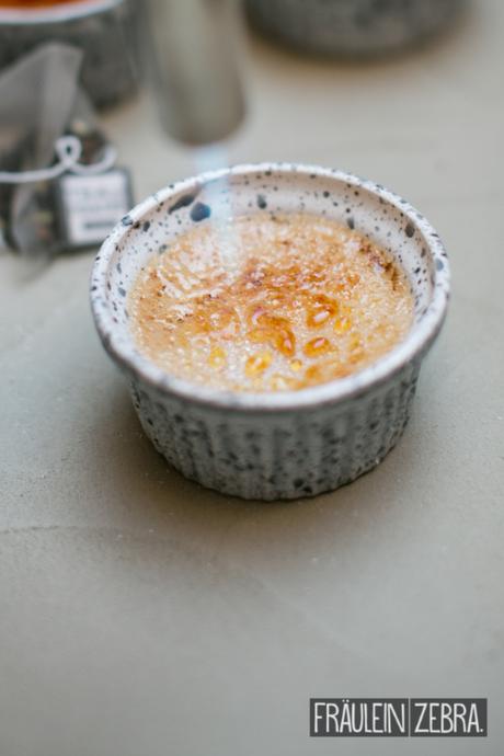 Crème Brûlée mit schwarzem Tee | #werbung
