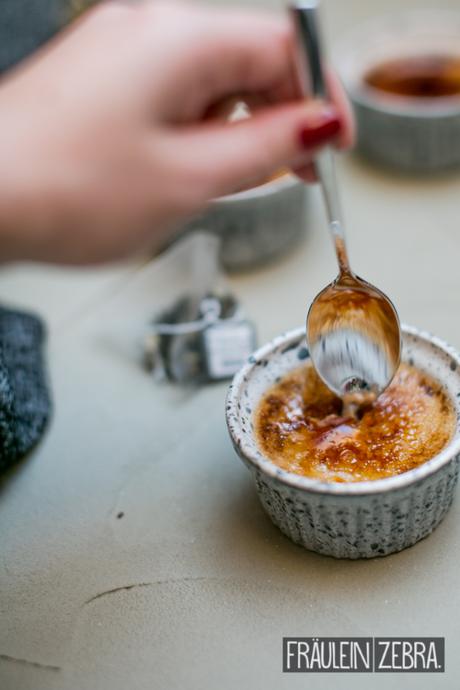 Crème Brûlée mit schwarzem Tee | #werbung