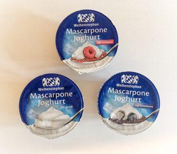 Mascarpone Joghurt von Weihenstephan neue Sorten 2