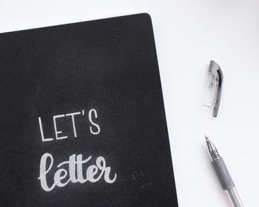 DIY Notizbücher mit Lettering-Cover + mein Zeitmanagement