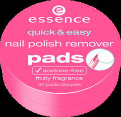 nail polish remover pads