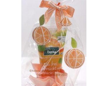 Sommerliche Geschenkverpackung