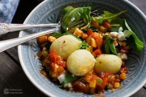 Gnocchi mit Ratatouille-Gemüse