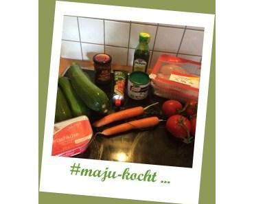 #maju-kocht … Curry – Hähnchen mit Gemüsenudeln