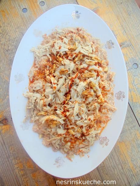 Çerkez Tavuğu / Tscherkesisches Hähnchen