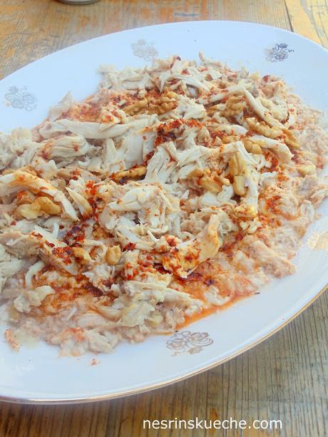 Çerkez Tavuğu / Tscherkesisches Hähnchen