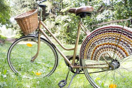 DIY Fahrradnetz häkeln - Crochet Skirt Guard